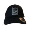 Malkuw Rayon cap Black front MALKUW RAYON CAP (BLACK)