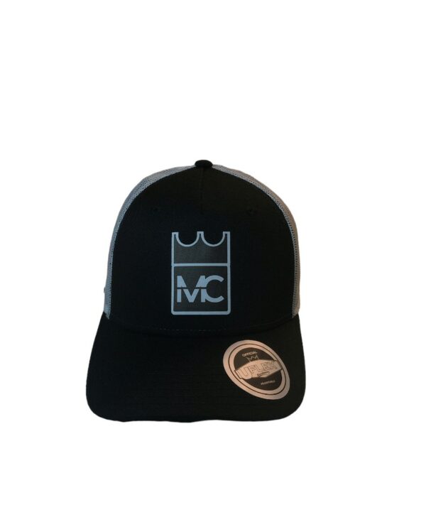 Malkuw trucker front (BlkWht) MALKUW TRUCKER (BLKWHT)