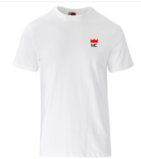 BLESSED WHITE(BLACKRED LOGO)
