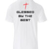BLESSED WHITE(BLACKRED LOGO)