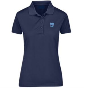 Ladies pro golfer (navylightblue logo) WOMEN'S PRO GOLFER NAVY(LIGHTBLUE LOGO)