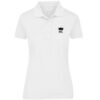 WOMEN'S PRO GOLFER WHITE(BLACK LOGO)