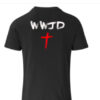 WWJD BLACK(WHITE-RED LOGO)