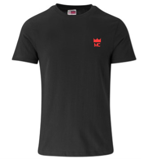 black red logo front BLACK(RED LOGO)