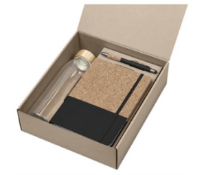 MC 3 PIECE CARRY TO MEETING -  CORK LOOK GIFT SET