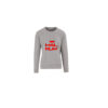 MENS SWEATER(GREYRED)