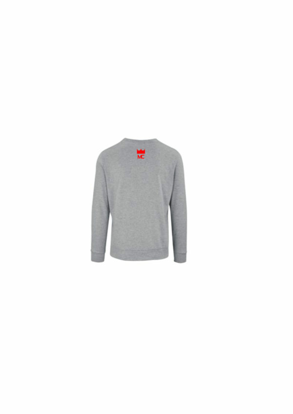 MENS SWEATER(GREYRED)